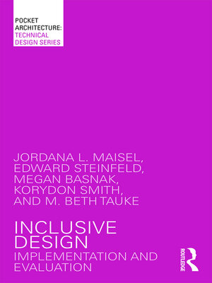 cover image of Inclusive Design